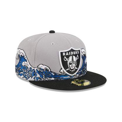 Las Vegas Raiders Tidal Flow 59FIFTY Fitted Hat