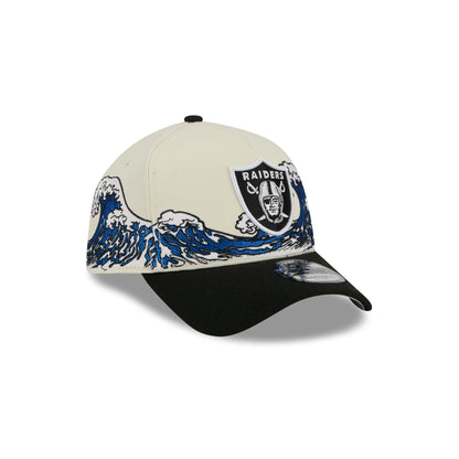 Las Vegas Raiders Tidal Flow 9FORTY A-Frame Snapback Hat