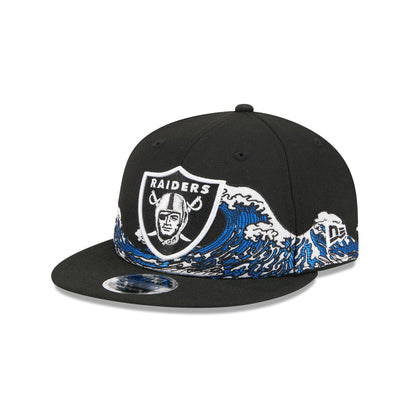 Las Vegas Raiders Tidal Flow Retro Crown 9FIFTY Adjustable Hat