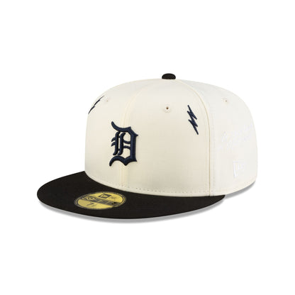 Diet Starts Monday x Detroit Tigers Lightening Bolts 59FIFTY Fitted Hat