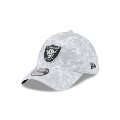 Las Vegas Raiders 2025 Salute to Service Fan Gear 39THIRTY Stretch Fit Hat