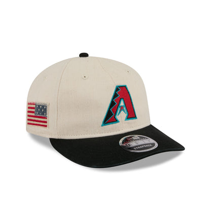 Arizona Diamondbacks Three Looms Americana Herringbone Retro Crown 9FIFTY Adjustable Hat