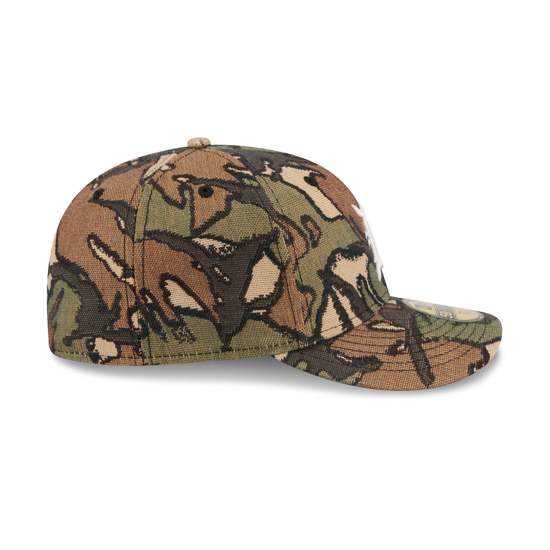 Detroit Tigers Three Looms Jacquard Camo 59FIFTY Fitted Hat