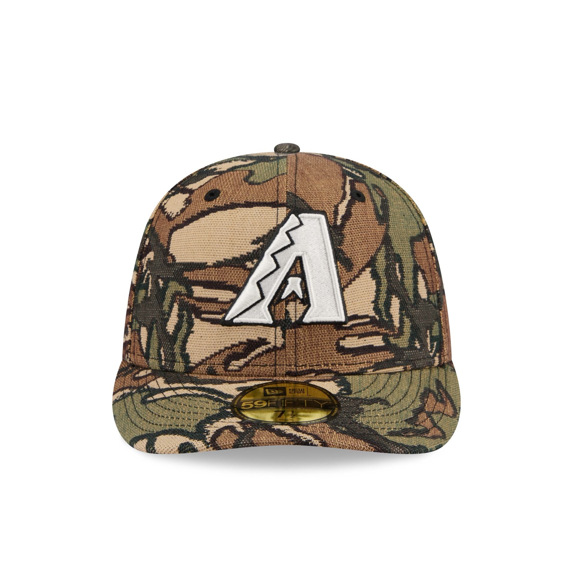 Arizona Diamondbacks Three Looms Jacquard Camo 59FIFTY Fitted Hat