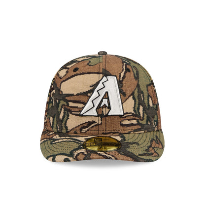 Arizona Diamondbacks Three Looms Jacquard Camo 59FIFTY Fitted Hat