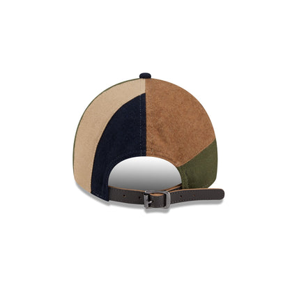 Houston Astros Three Looms Cotton Twill Patchwork 9TWENTY Adjustable Hat