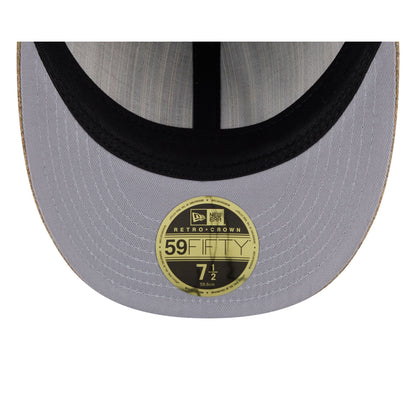 Houston Astros Three Looms Vintage Tweed Retro Crown 59FIFTY Fitted Hat