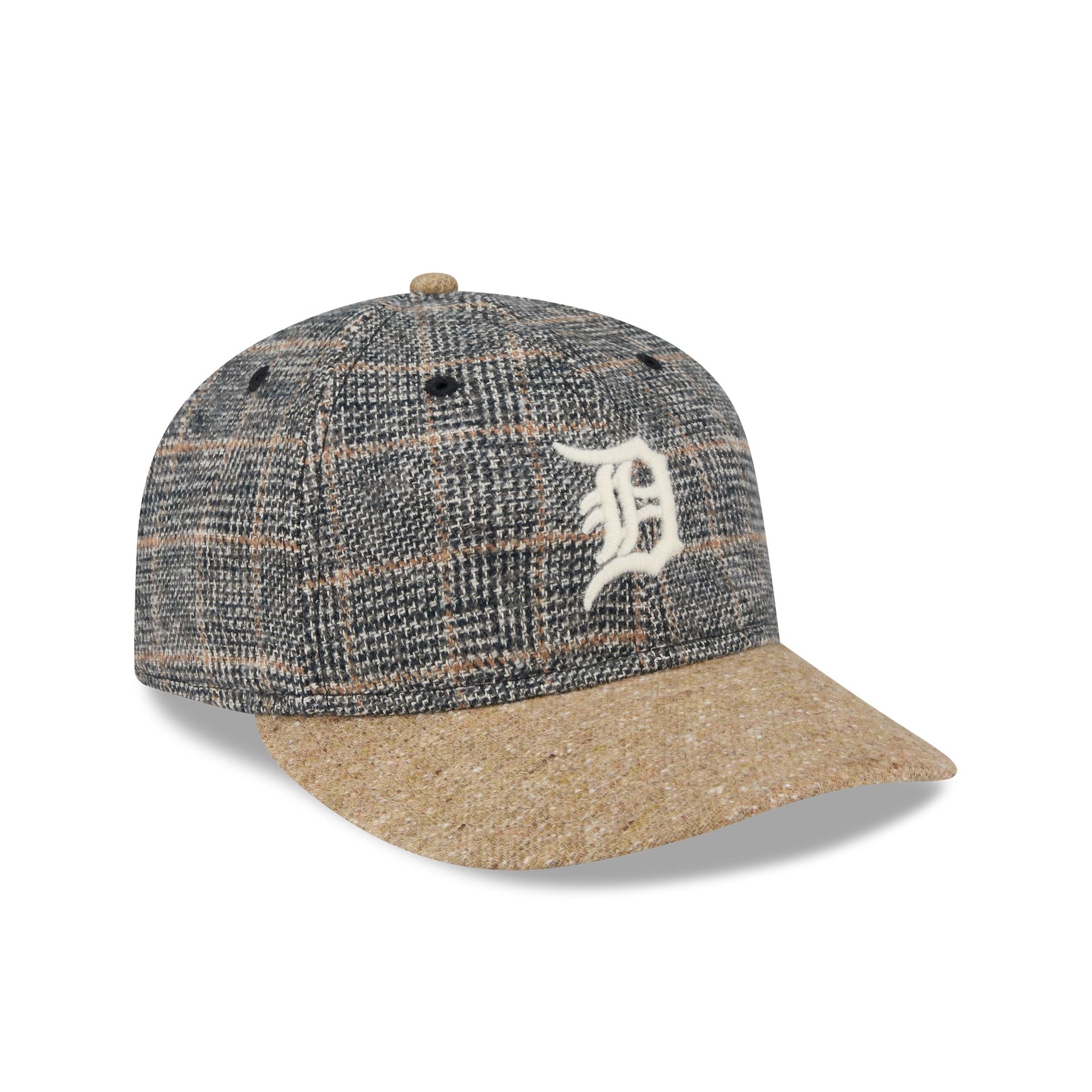 Detroit Tigers Three Looms Vintage Tweed Retro Crown 59FIFTY Fitted Hat