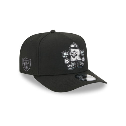 Las Vegas Raiders Cartoon 9FIFTY A-Frame Snapback Hat