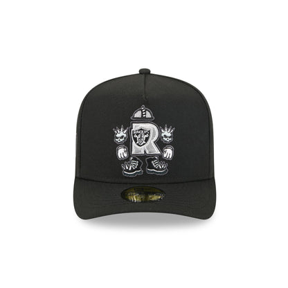 Las Vegas Raiders Cartoon 59FIFTY A-Frame Fitted Hat