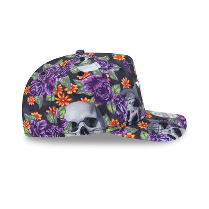 Houston Astros Day of the Dead Skull & Roses 9FIFTY A-Frame Snapback