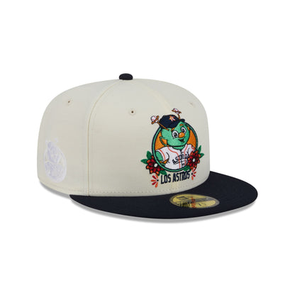 Houston Astros Day of the Dead Sugar Skull Mascot 59FIFTY Fitted Hat