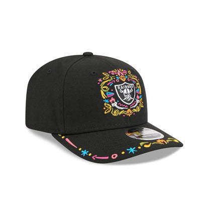 Las Vegas Raiders Hasta La Muerte 9SEVENTY Stretch-Snap Hat
