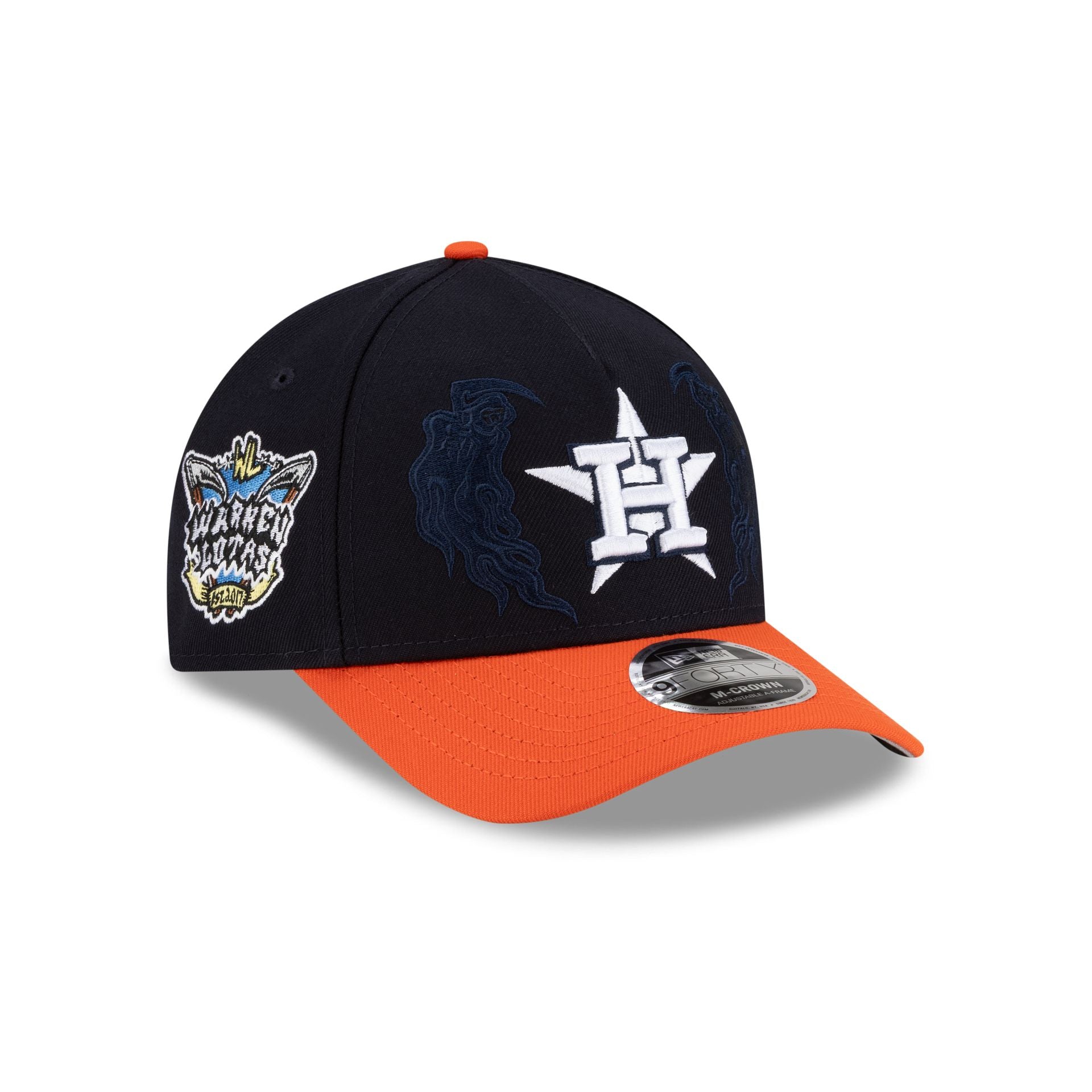 Warren Lotas x Houston Astros 9FORTY M-Crown A-Frame Snapback Hat