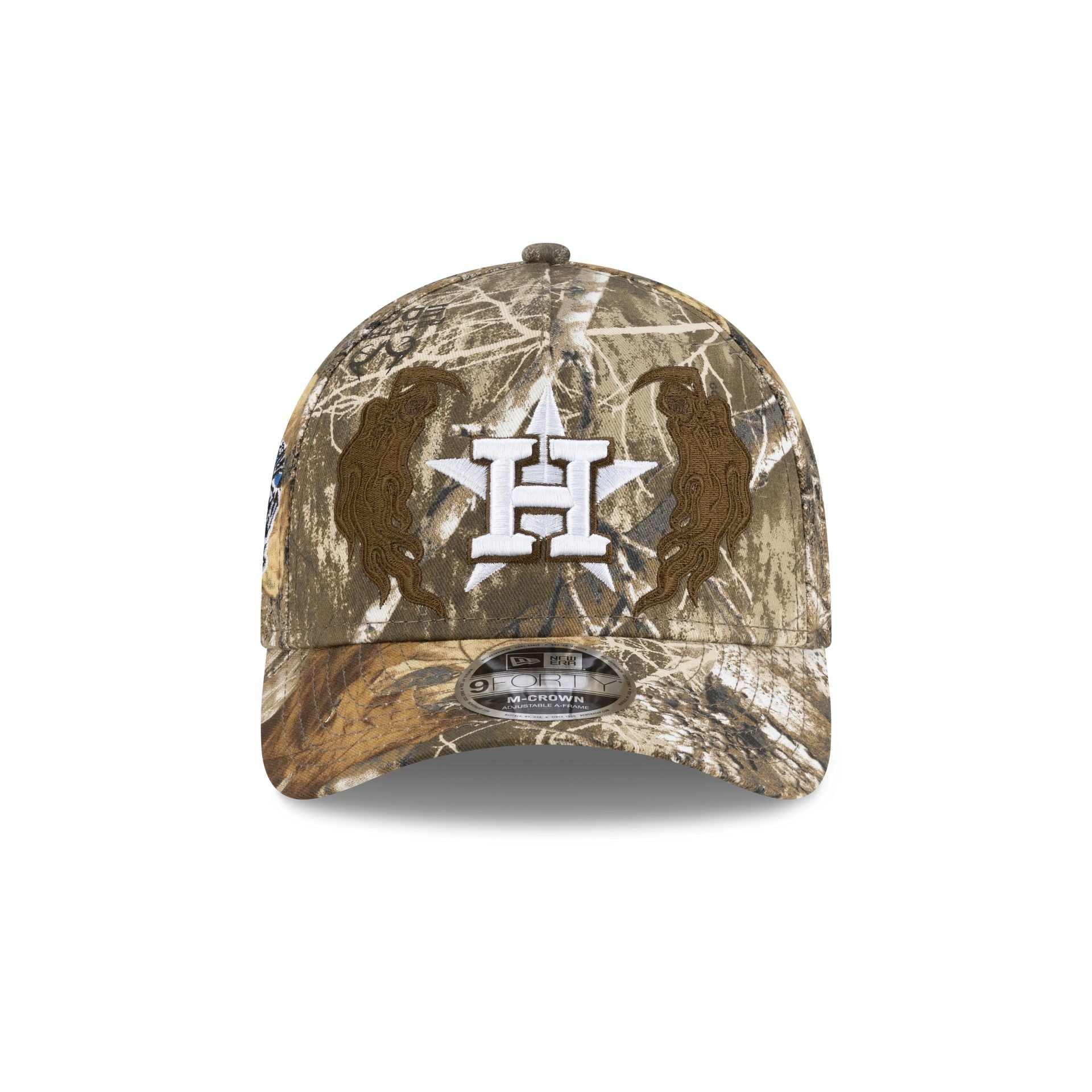 Warren Lotas x Houston Astros Realtree 9FORTY M-Crown A-Frame Snapback Hat