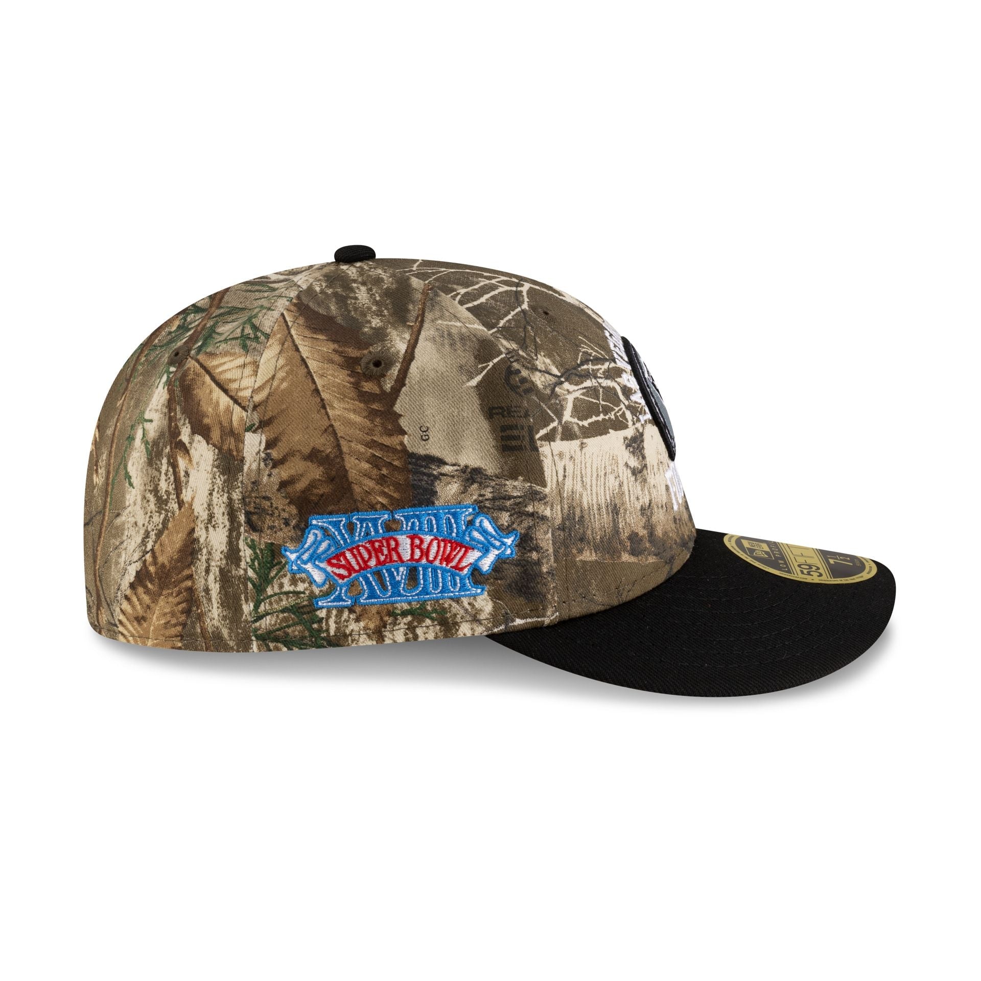 Just Caps Realtree Las Vegas Raiders Low Profile 59FIFTY Fitted Hat