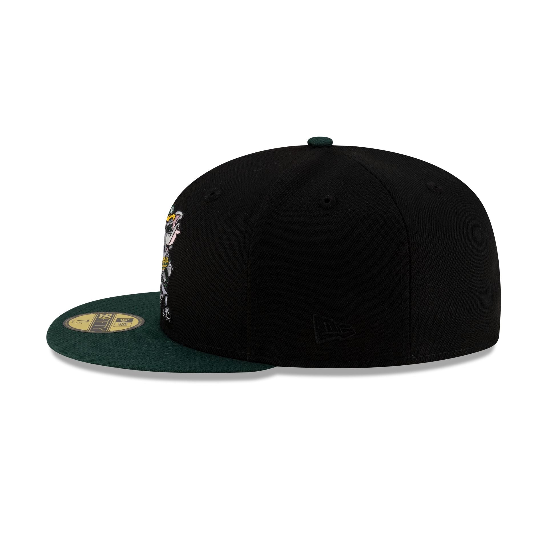 Athletics Mascot Black 59FIFTY Fitted Hat