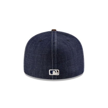 Houston Astros Houston Pack Denim Orbit 59FIFTY A-Frame Fitted Hat