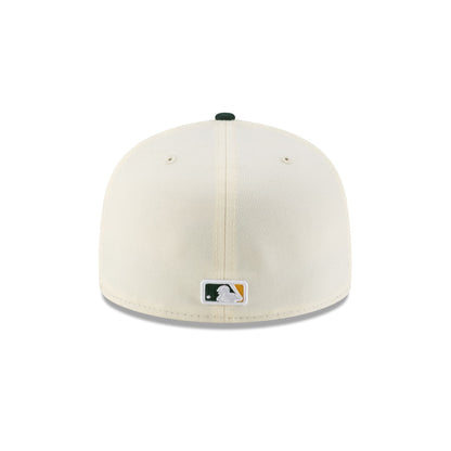 Athletics Upside Down Logo Chrome 59FIFTY Fitted Hat