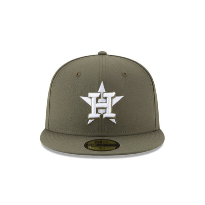 Houston Astros Olive 59FIFTY Fitted Hat